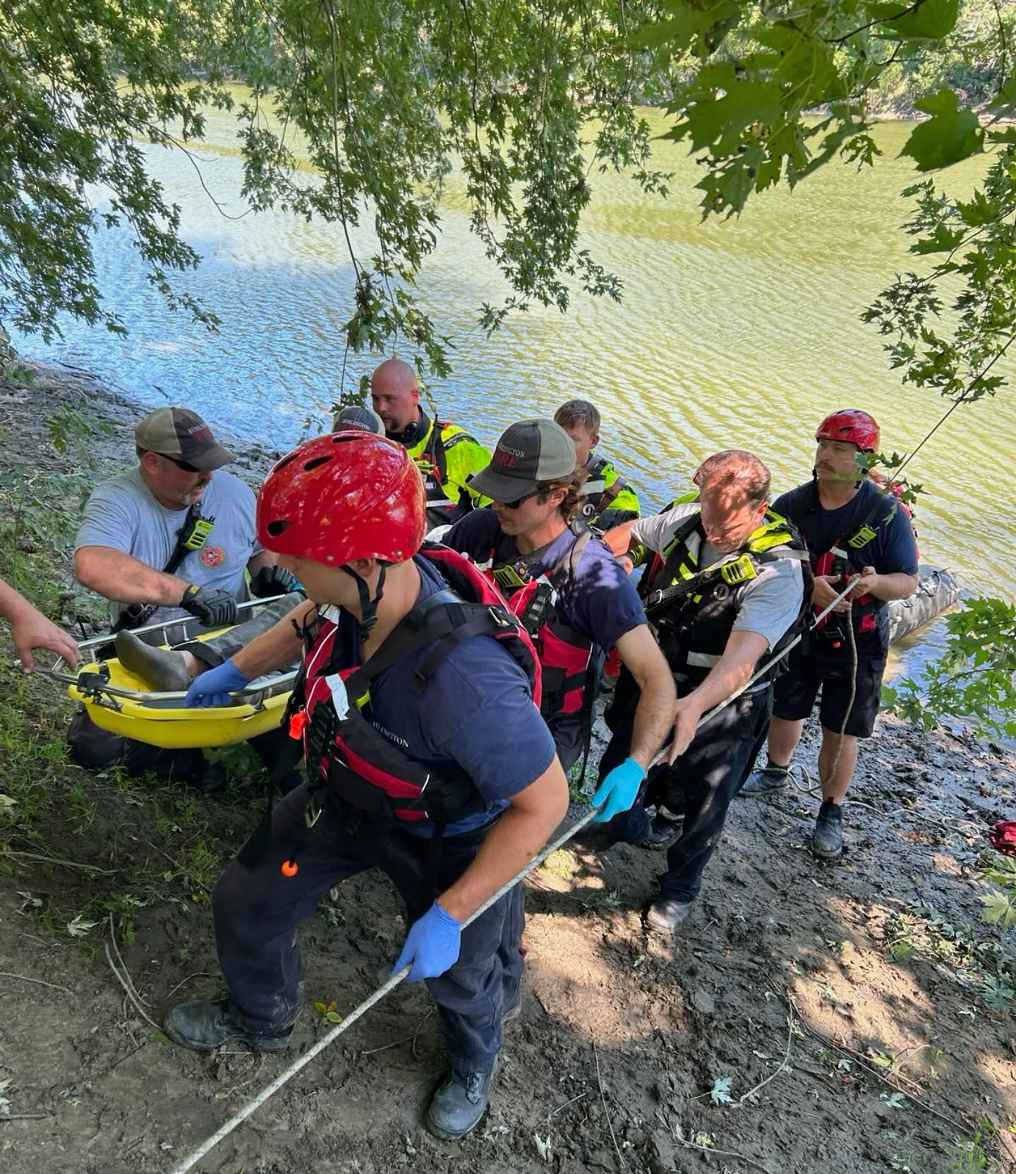 Vt Rescue Elderly man rescued from Winooski River mud/ Seeking thief of bake sale ...