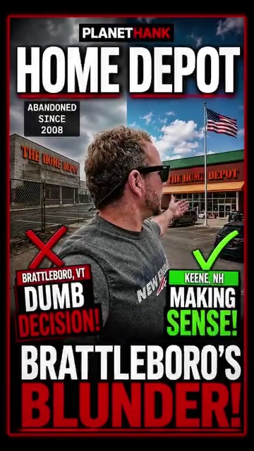 Planet Hank: Brattleboro’s Home Depot blunder